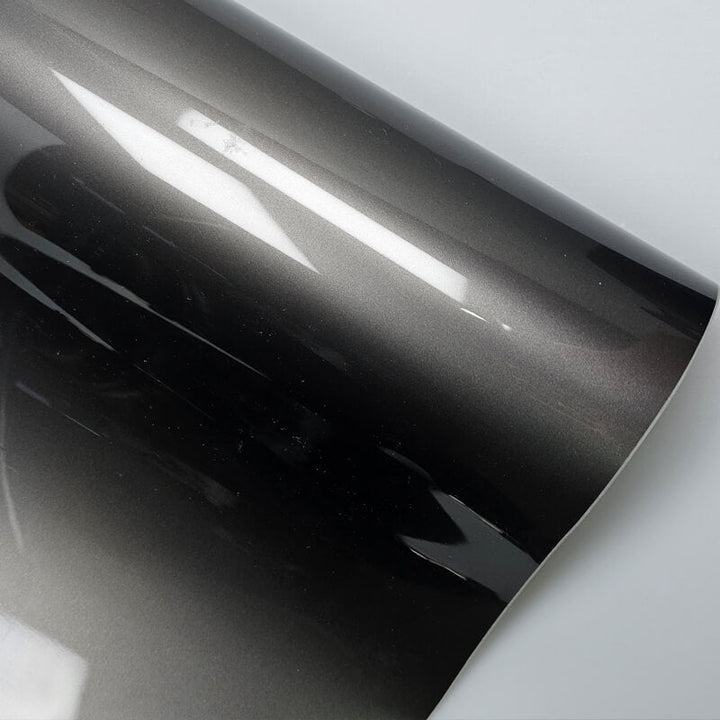Gloss Metallic Gunmetal Gray Vinyl Wrap