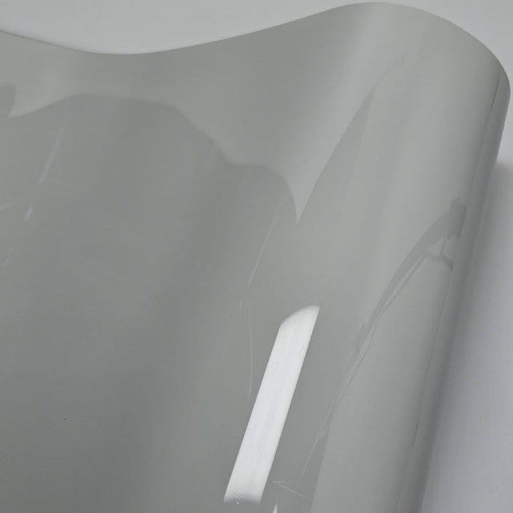 Gloss Light Gray Vinyl Wrap