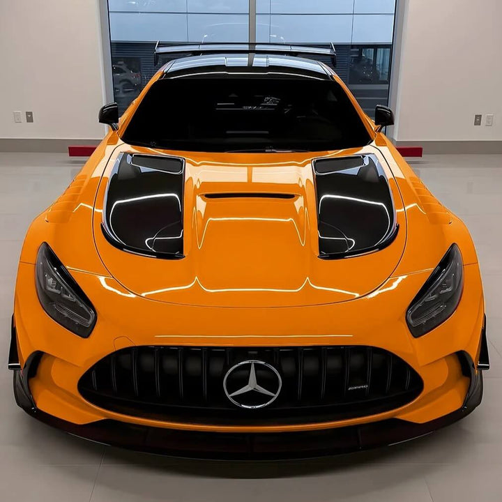 Glossy McLaren Orange Color PPF