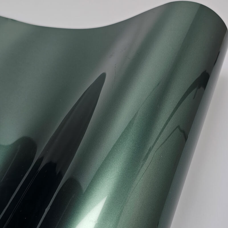 Gloss Metallic Liquid Sage Green Vinyl Wrap