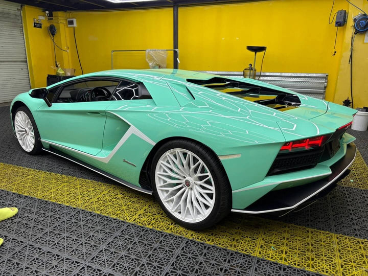 Glossy Mint Green Color PPF