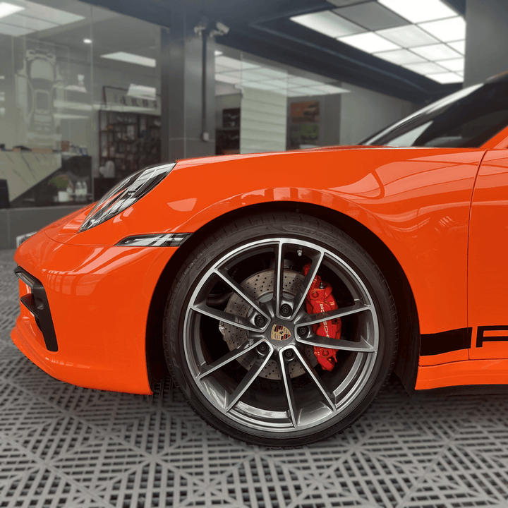 Glossy Orange Color PPF