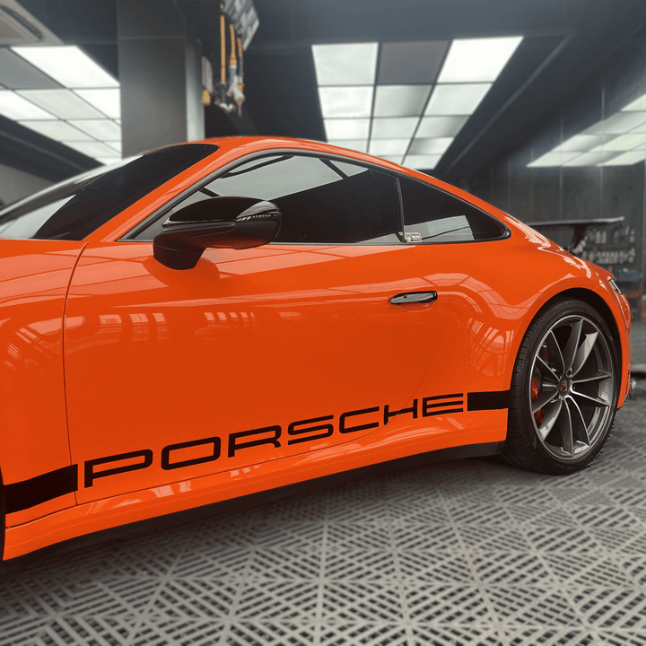 Glossy Orange Color PPF