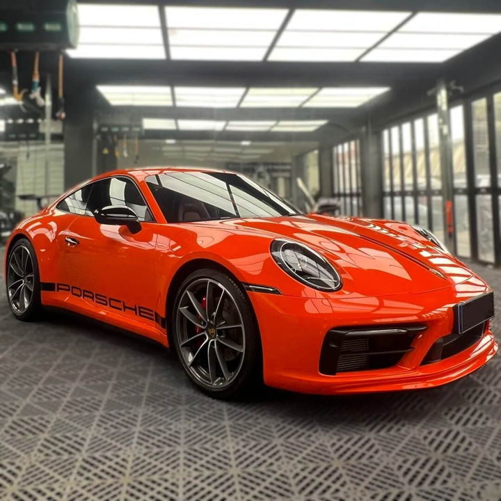 Glossy Orange Color PPF