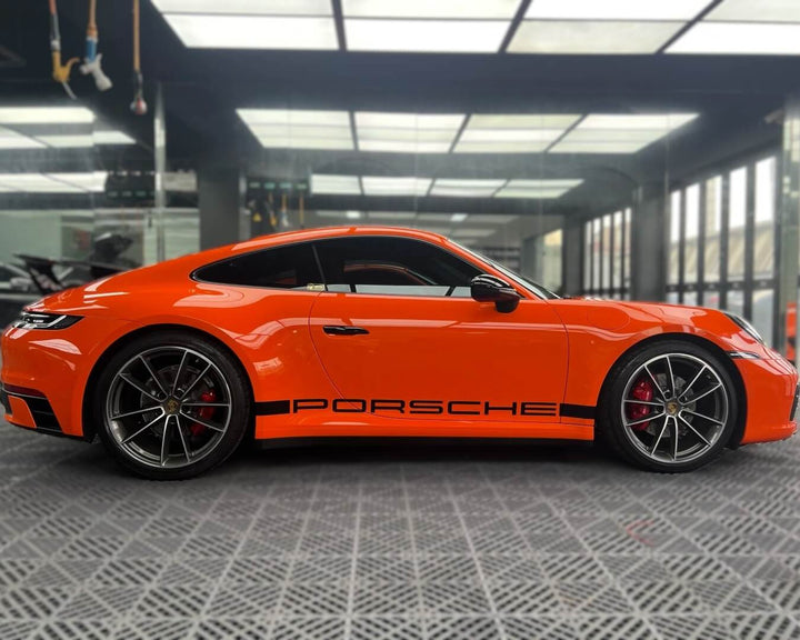 Glossy Orange Color PPF