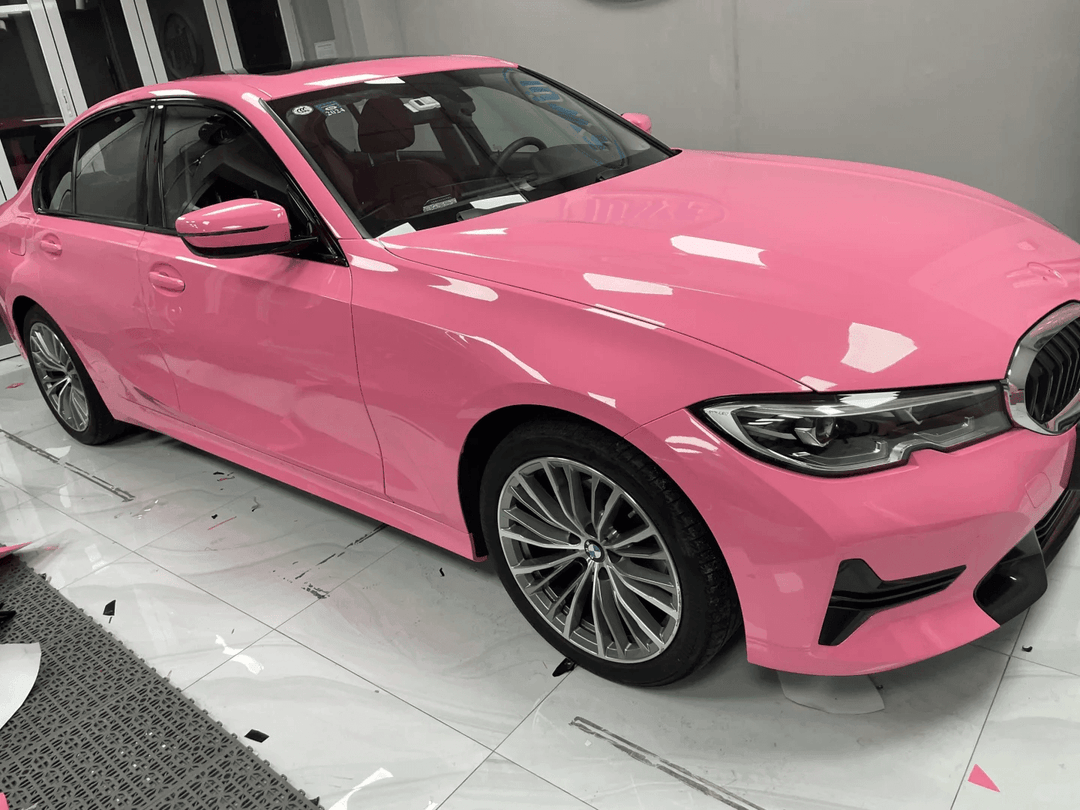 Gloss Light Pink Vinyl Wrap