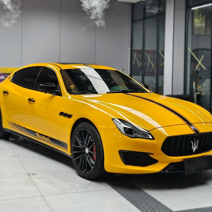 Gloss Racing Yellow Vinyl Wrap