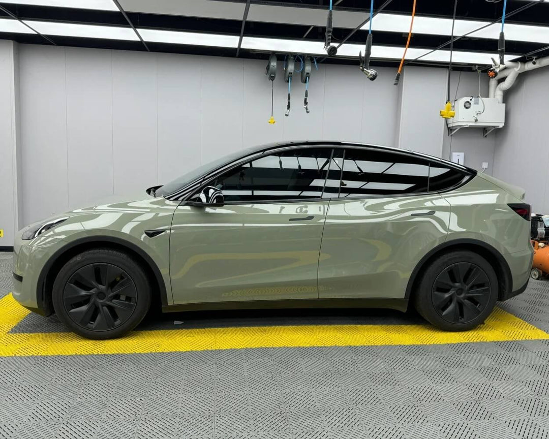 Glossy Sage Green Color PPF