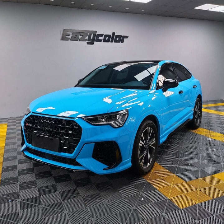 Gloss Skyline Blue Vinyl Wrap