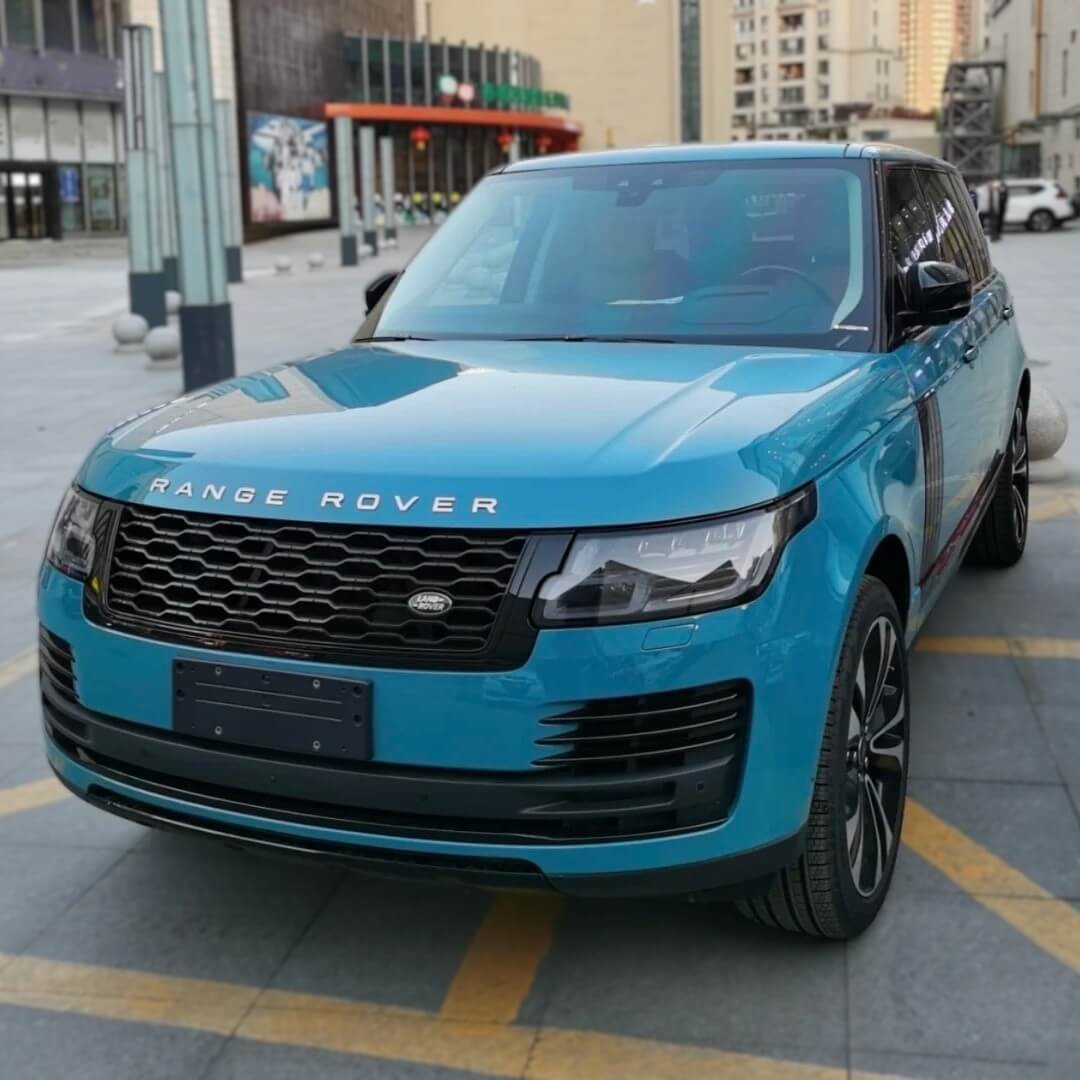 Glossy Tuscany Blue Color PPF