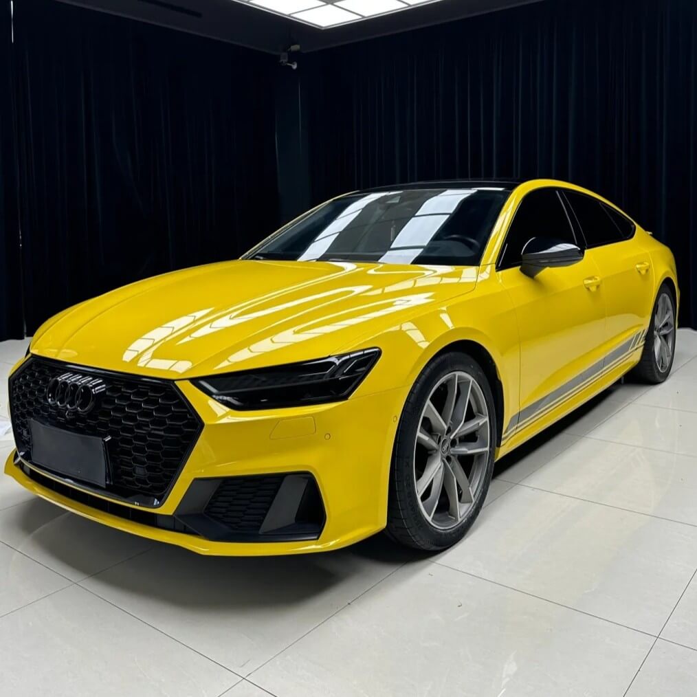 Glossy Yellow Color PPF