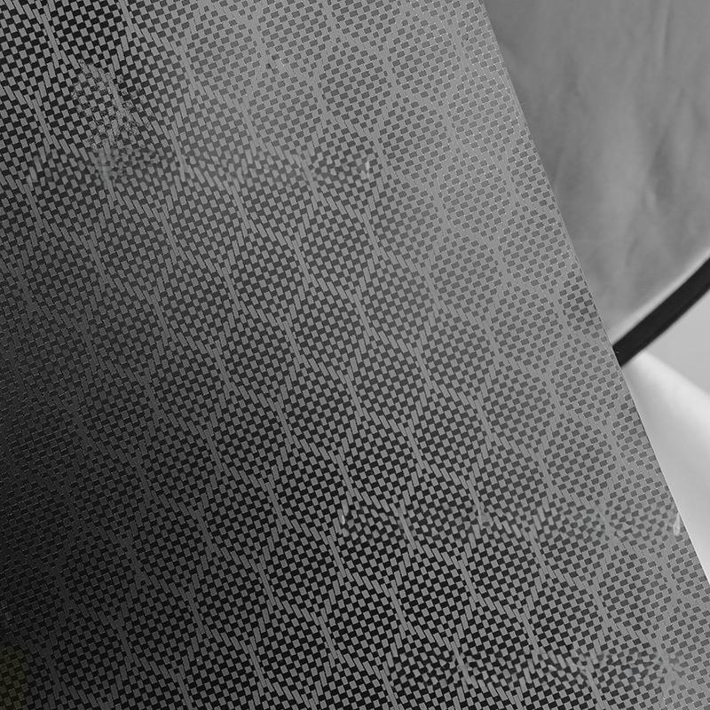 Matte Gray Honeycomb Carbon Fiber Vinyl Wrap