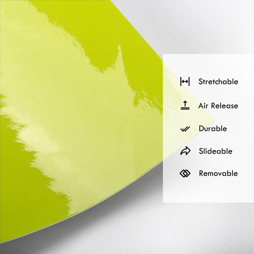 Super Gloss Bright Green Vinyl Wrap