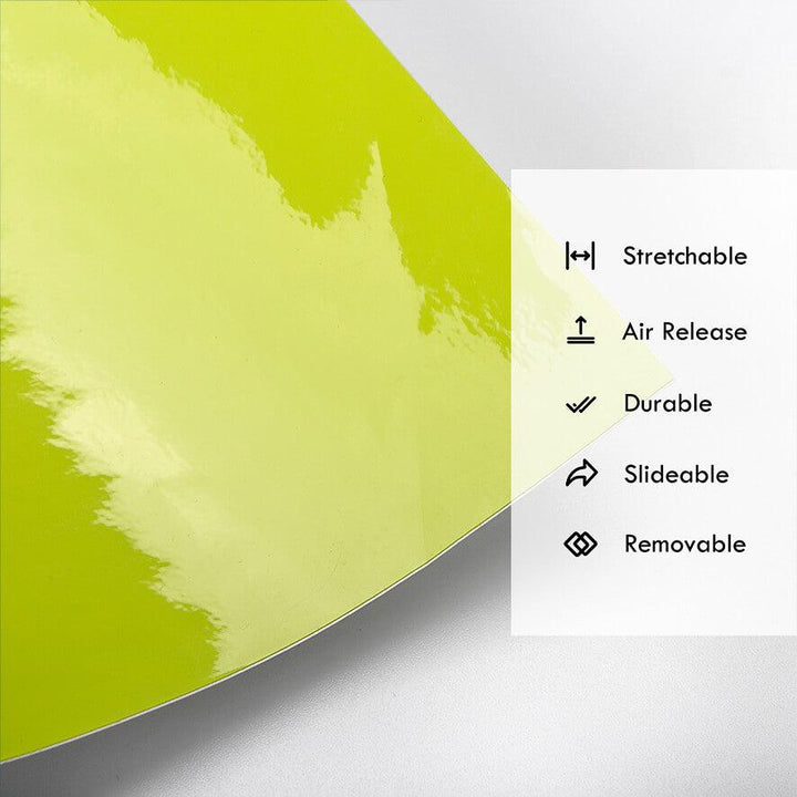 Super Gloss Bright Green Vinyl Wrap