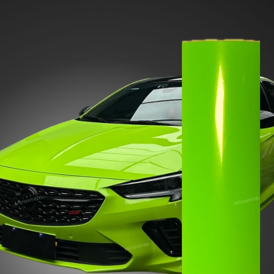 High Gloss Green Vinyl Wrap