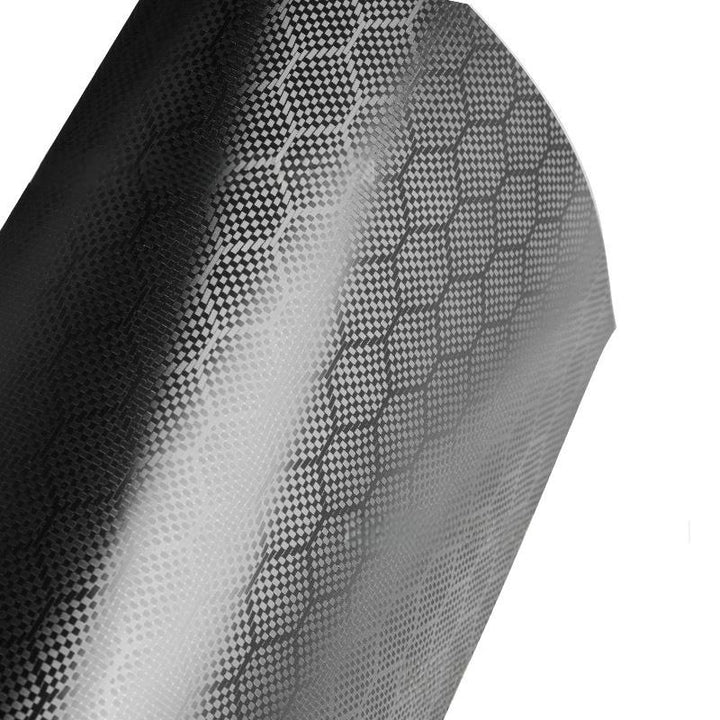 Matte Gray Honeycomb Carbon Fiber Vinyl Wrap