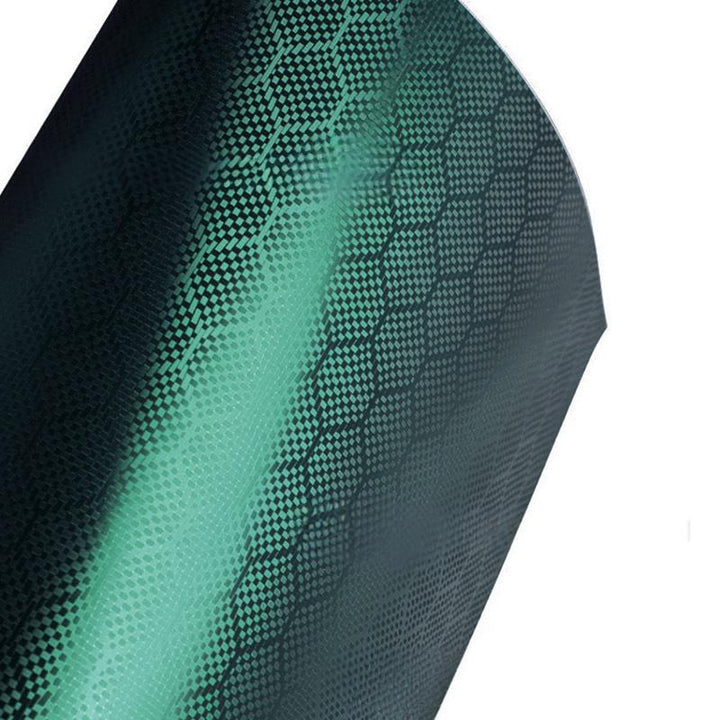 Matte Green Honeycomb Carbon Fiber Vinyl Wrap