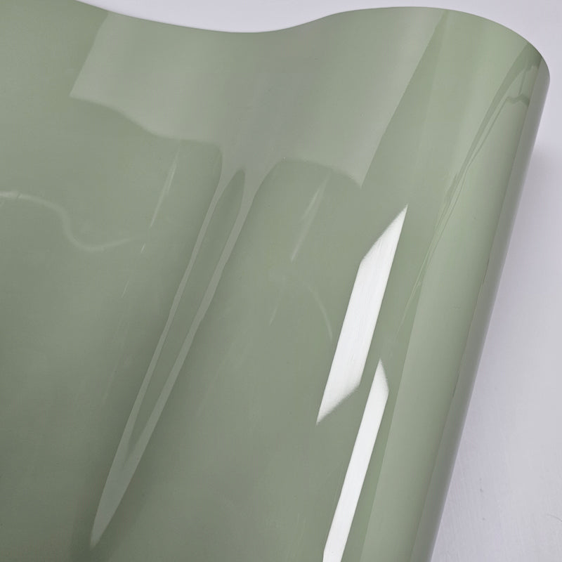 Glossy Khaki Green Vinyl Wrap