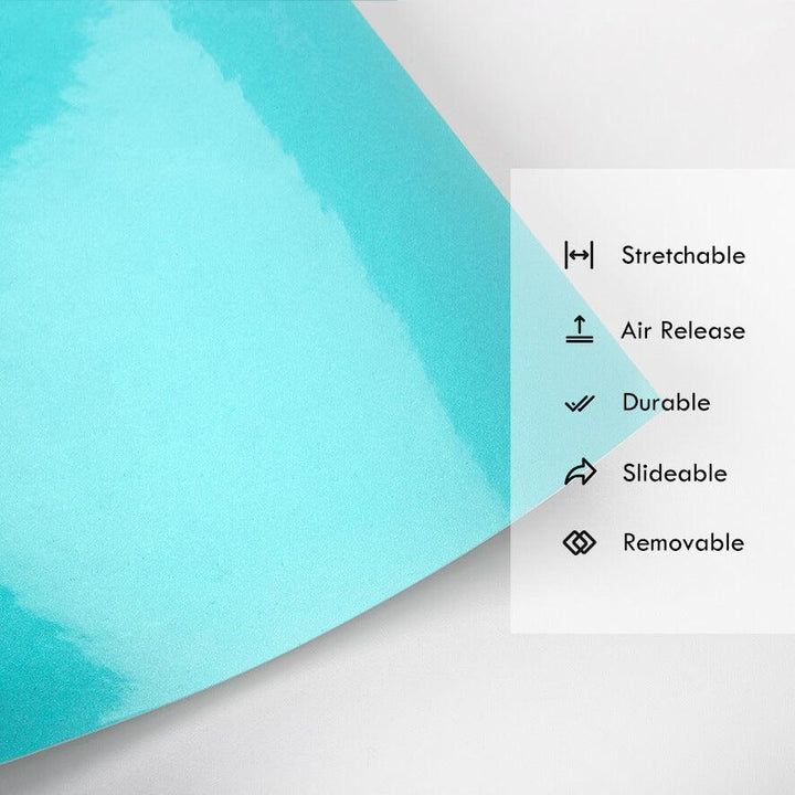 Gloss Metallic Turquoise Blue Vinyl Wrap