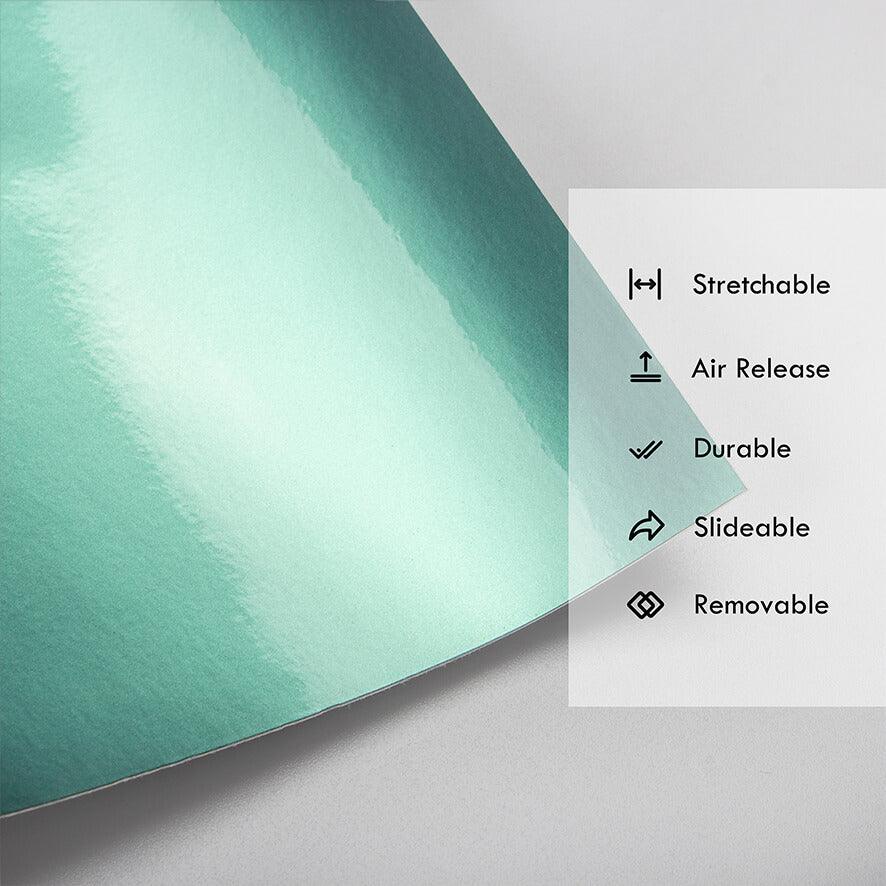 Gloss Metallic Liquid Verde Green Vinyl Wrap