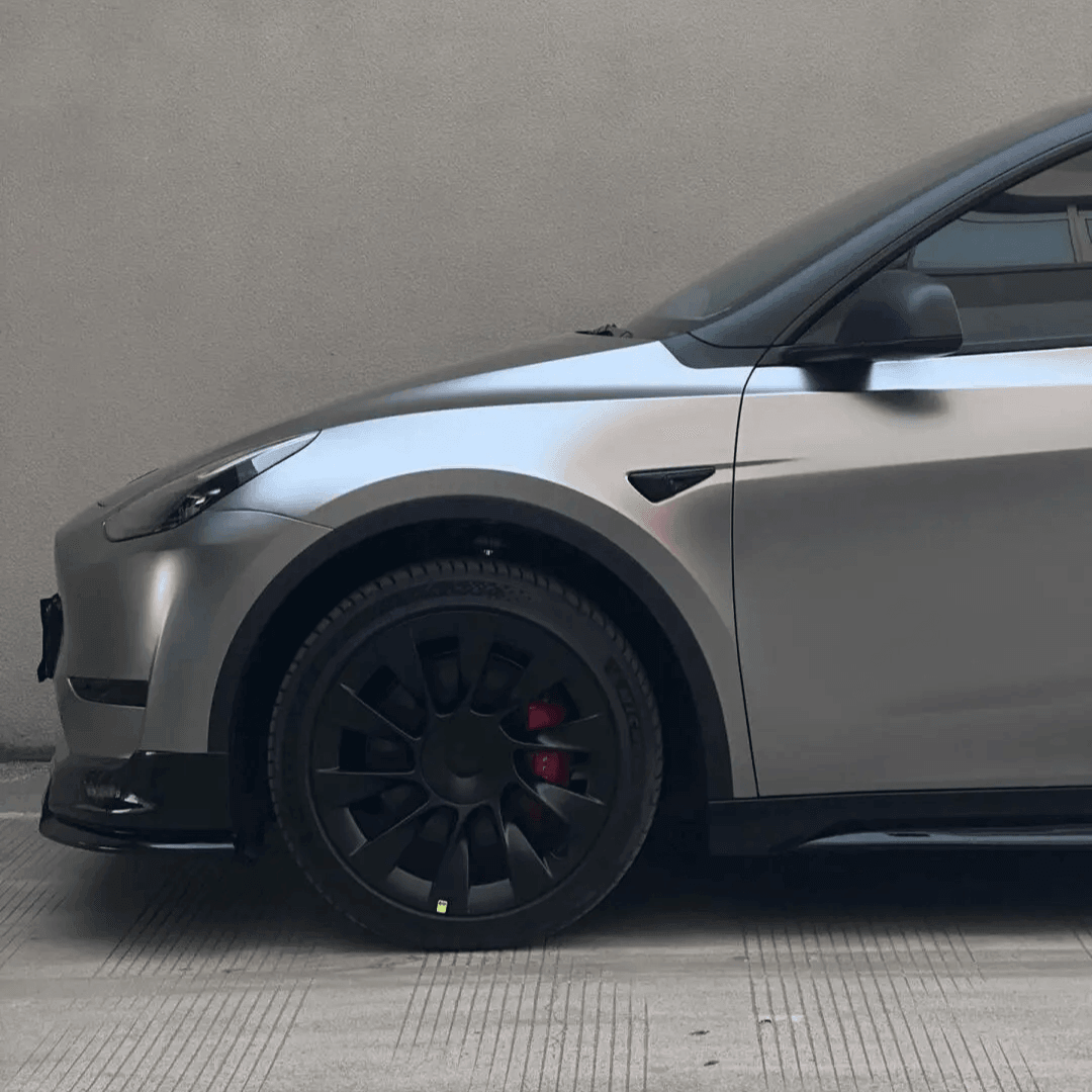 Gloss Metallic Silver Vinyl Wrap | Matte