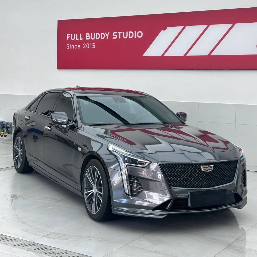 Gloss Metallic Ash Gray Color PPF