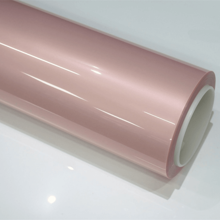 Gloss Metallic Liquid Shell Pink Color PPF
