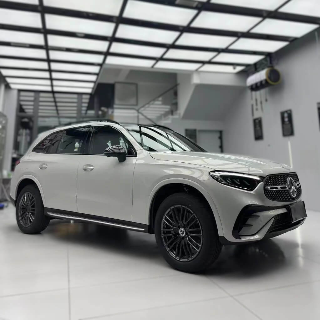 Gloss Metallic Liquid Silver Greige Color PPF
