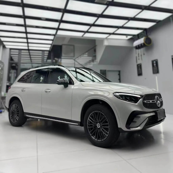 Gloss Metallic Liquid Silver Greige Color PPF