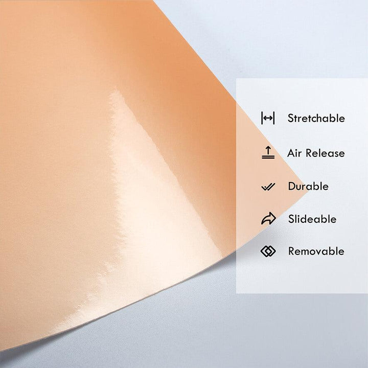 Gloss Macaron Orange Vinyl Wrap