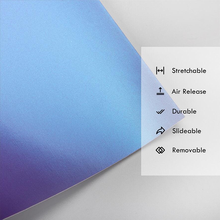 Candy Metallic Matte Glacier Blue Vinyl Wrap