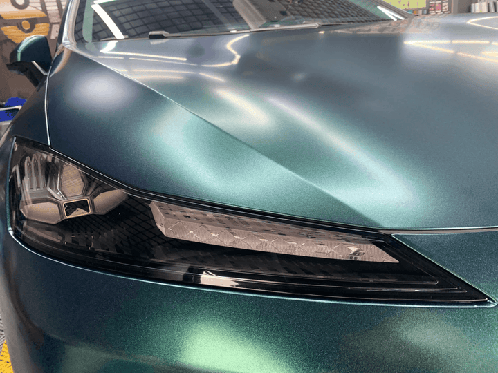 Satin Dark Green Vinyl Wrap