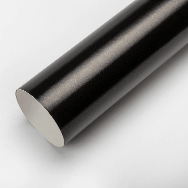 Matte Metallic Black Vinyl Wrap
