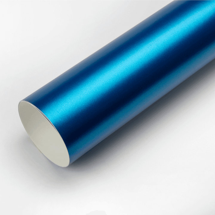 Matte Metallic Ocean Blue Vinyl Wrap