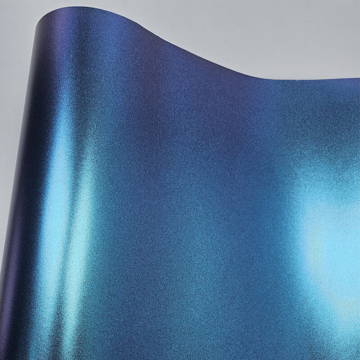 Matte Galaxy Purple Blue Vinyl Wrap