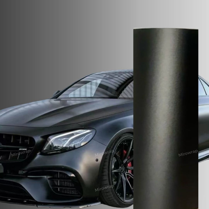 Matte Satin Black Vinyl Wrap