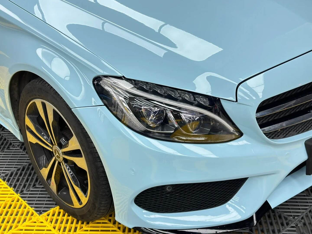 Gloss Baby Blue Vinyl Wrap