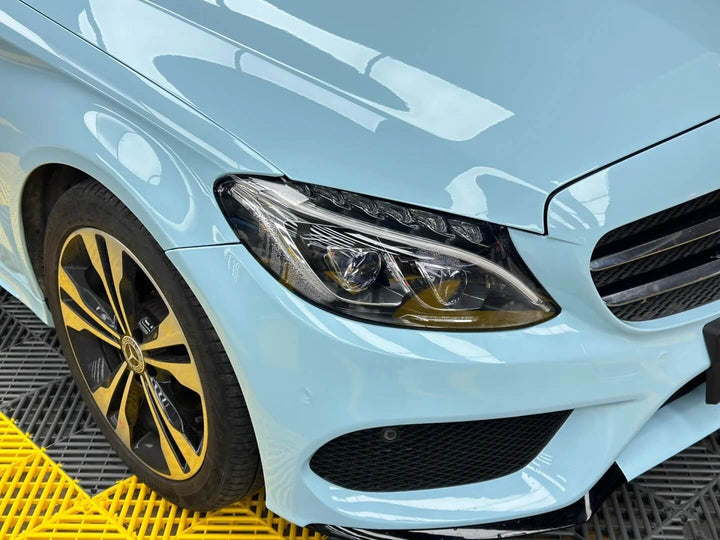 Gloss Baby Blue Vinyl Wrap