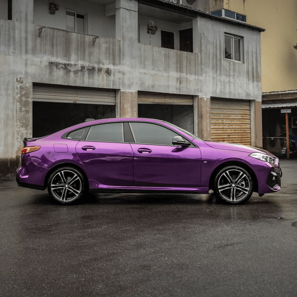 Gloss Metallic Jam Purple Vinyl Wrap