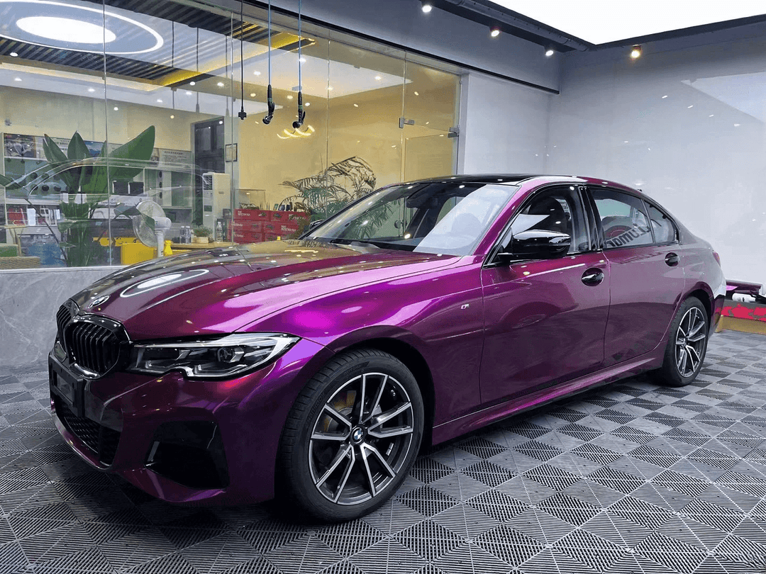 Gloss Metallic Jam Purple Vinyl Wrap