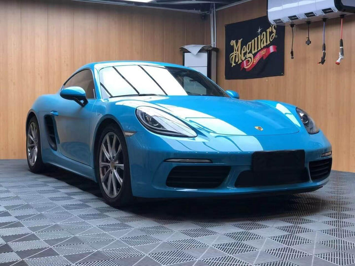 Gloss Miami Blue Vinyl Wrap