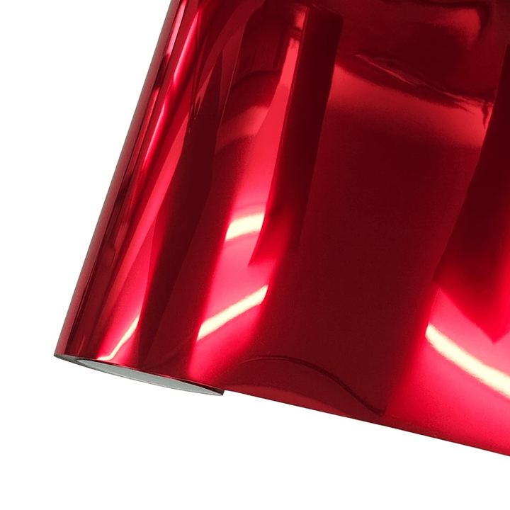 Mirror Chrome Red Vinyl Wrap swatch