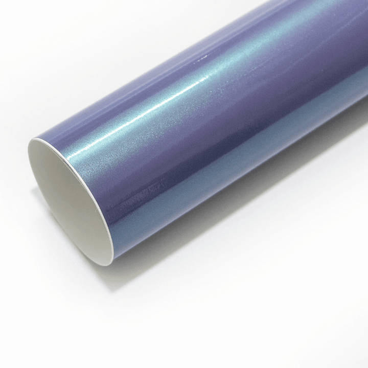 Gloss Galaxy Blue Green Vinyl Wrap