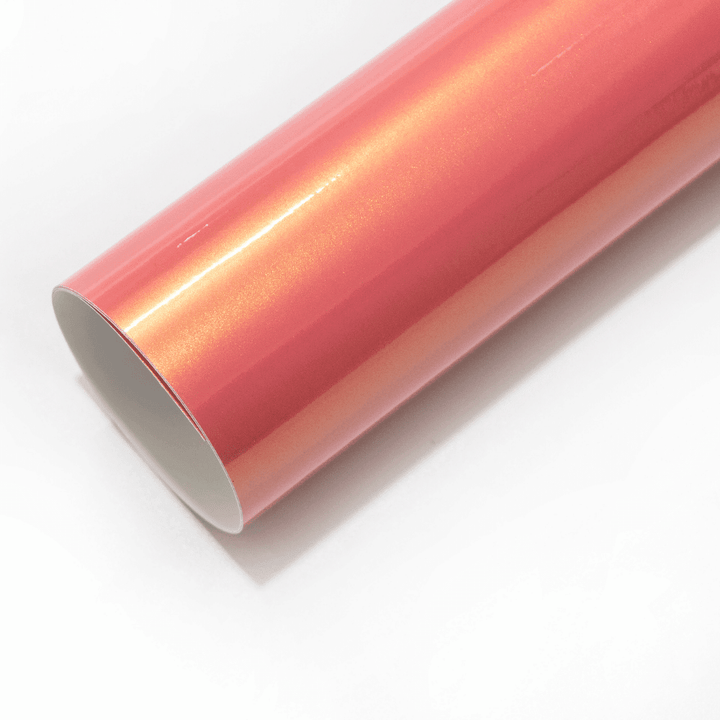 Candy Metallic Pearlescent Neon Pink Vinyl Wrap