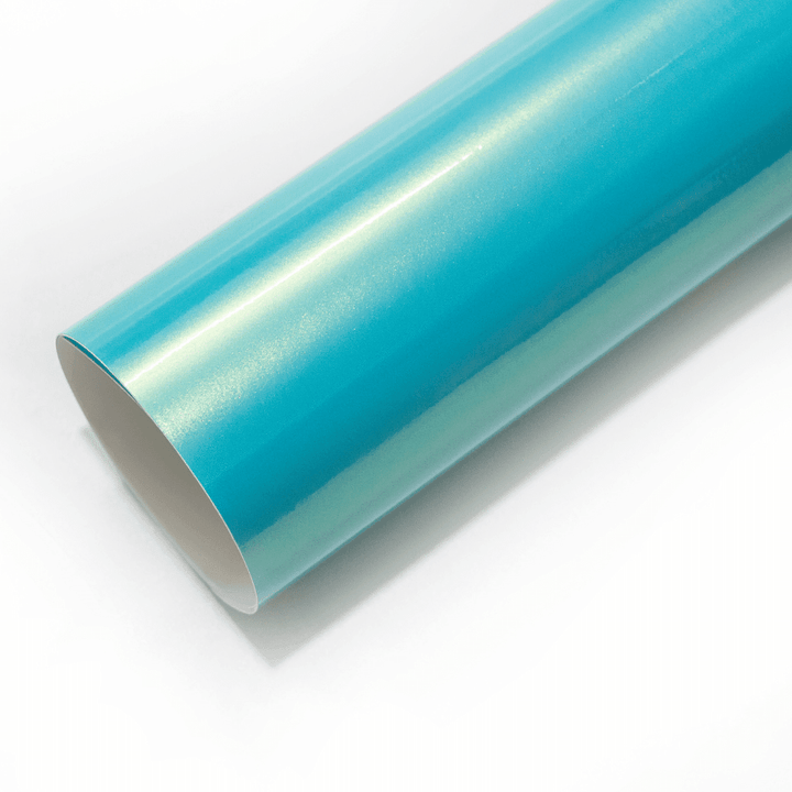 Gloss Laser Flip Tiffany Blue Vinyl Wrap