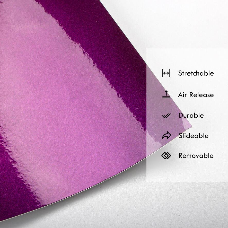 Gloss Metallic Jam Purple Vinyl Wrap