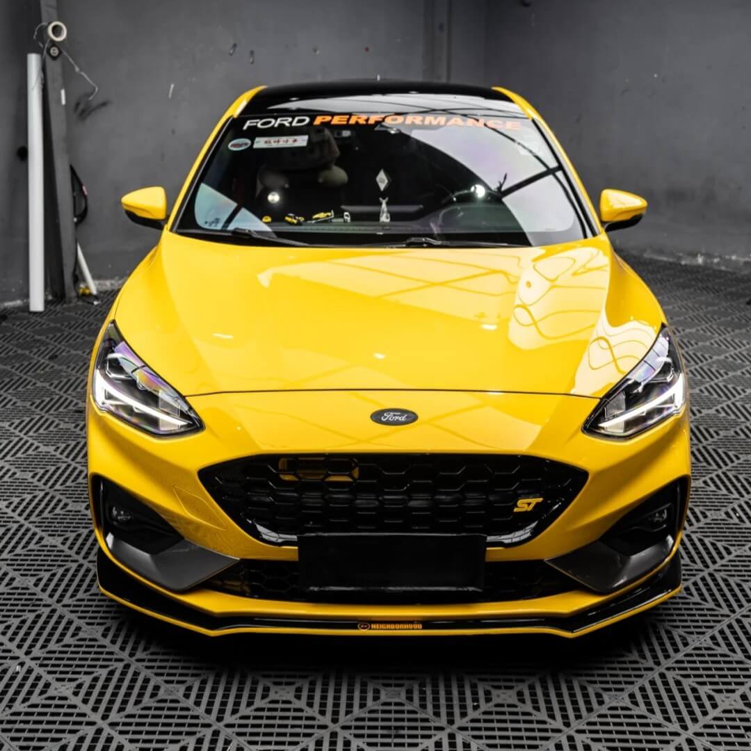 Gloss Racing Yellow Vinyl Wrap