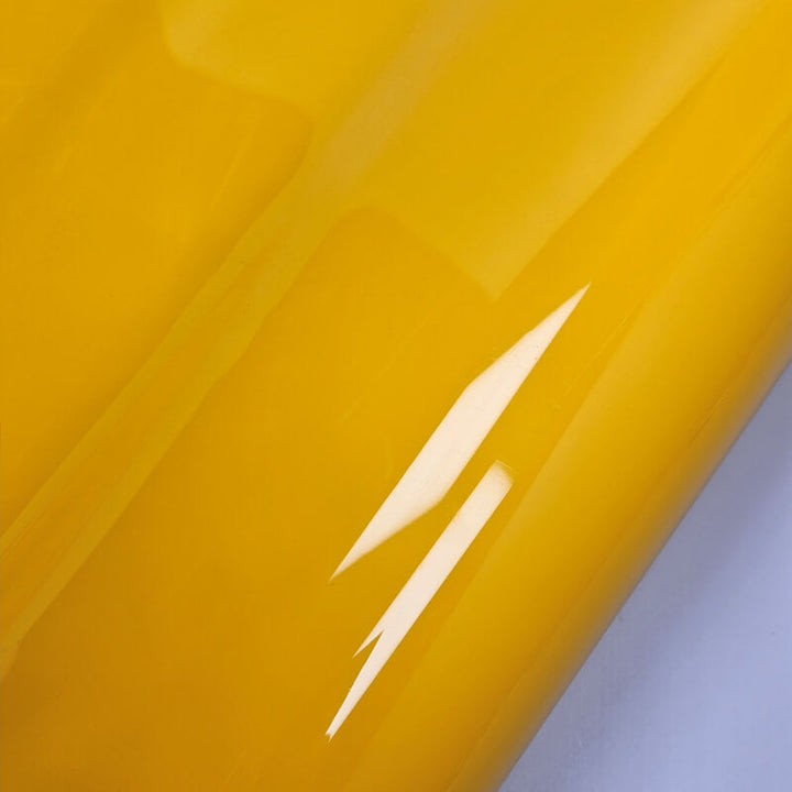 Gloss Racing Yellow Vinyl Wrap