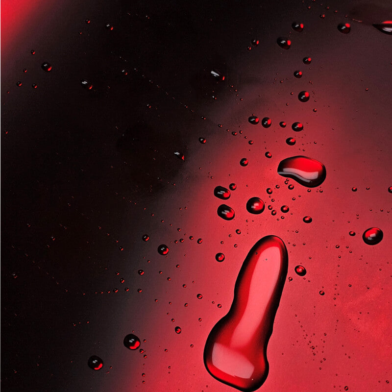 Satin Chrome Romanee Red Vinyl Wrap swatch card