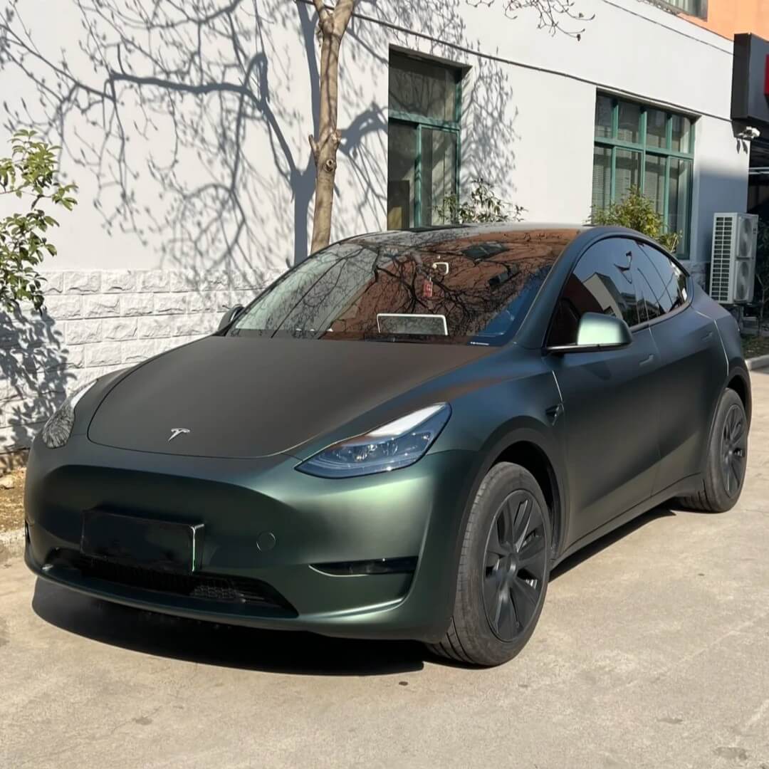 Satin Ghost Green Color PPF